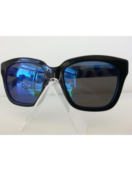 Occhiale da sole marc jacobs mod.229/s col.e5kxt7sp colore nero/blu brillantinato lenti specchiate blu donna