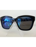 Occhiale da sole marc jacobs mod.229/s col.e5kxt7sp colore nero/blu brillantinato lenti specchiate blu