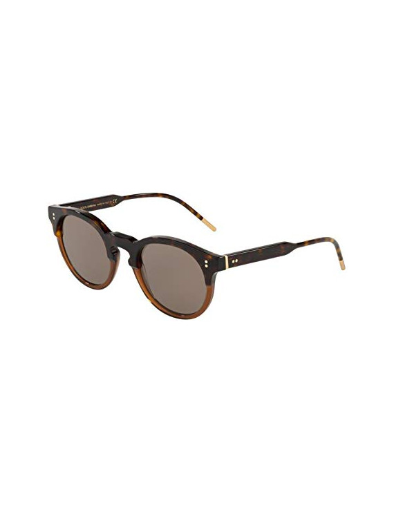 Dolce Gabbana 0DG4329, Occhiali da Sole Uomo, Marrone (Havana/Transparente Brown), 50