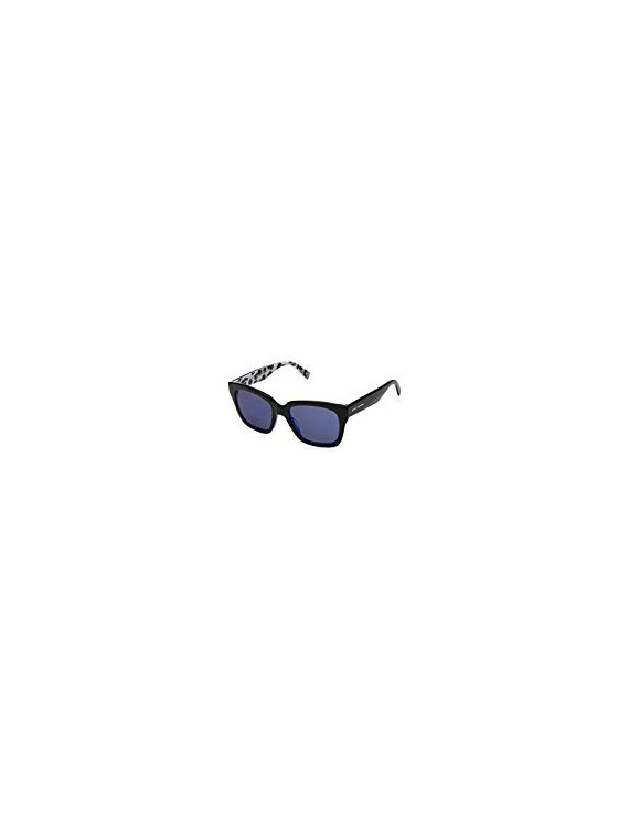 Occhiale da sole marc jacobs mod.229/s col.e5kxt7sp colore nero/blu brillantinato lenti specchiate blu