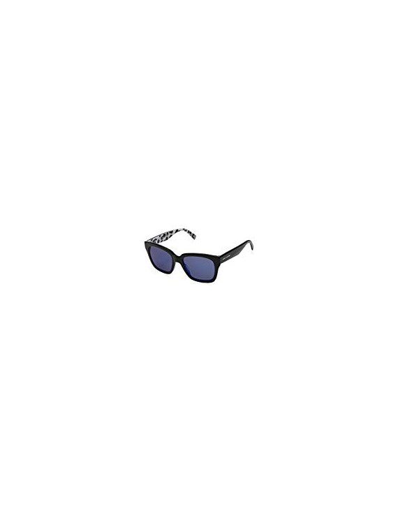 Sunglasses marc jacobs mod.229/s col.e5kxt7sp color black/blue diamond mirror lens blue